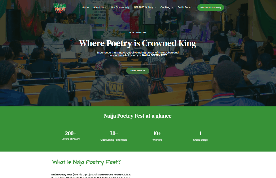 Naija Poetry Fest
